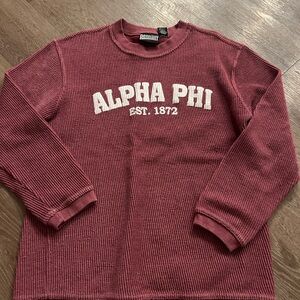 Maroon Long Sleeve Tee